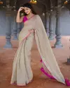 Pop Emb By Aab Golden Soft Tissue Fancy Saree Suppliers In India